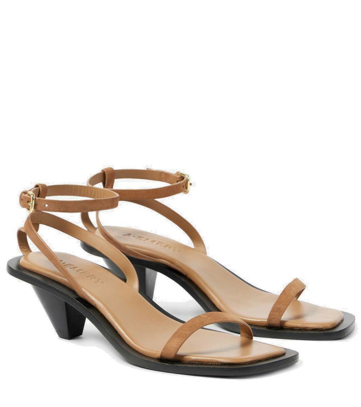 Photo: A. Emery Irving suede slingback sandals