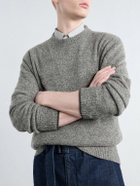 Altea - Wool and Cashmere-Blend Sweater - Gray