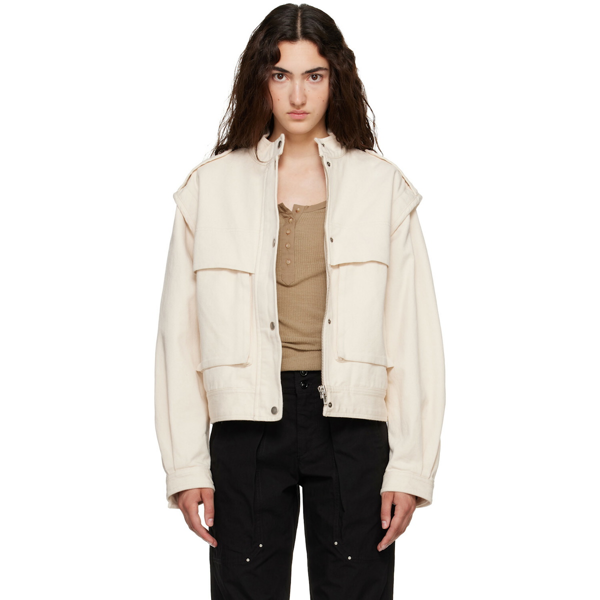 Isabel Marant Etoile Off-White Edany Jacket