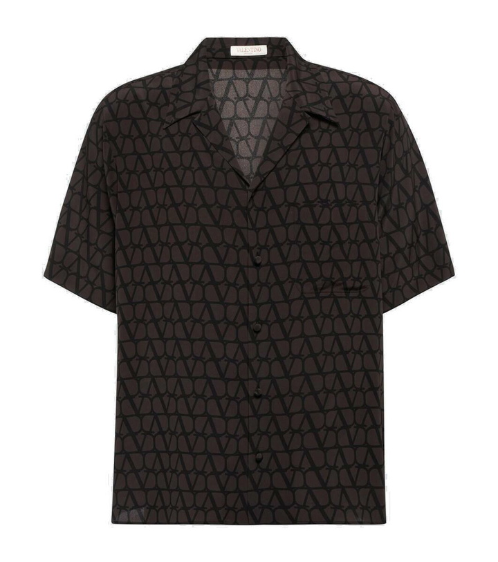 Photo: Valentino Toile Iconographe silk shirt