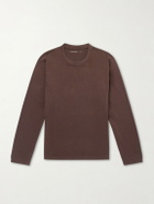 Portal - Root Organic Cotton and Hemp-Blend Jersey T-Shirt - Brown