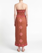 Johanna Ortiz Womens Maxi dress Rust
