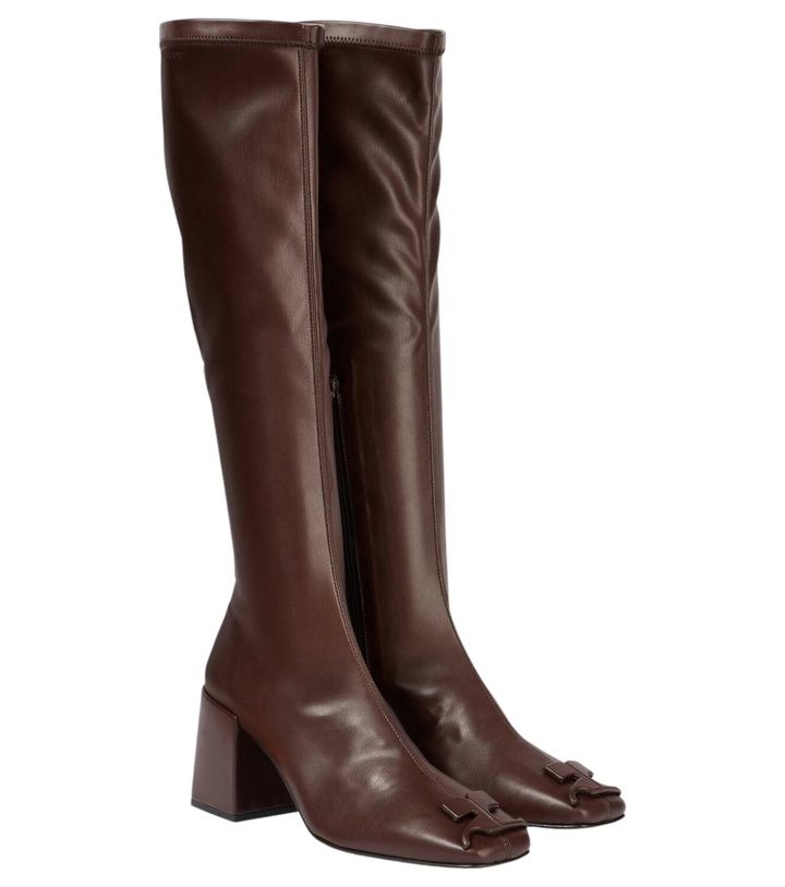 Photo: Courrèges Reedition faux leather knee-high boots