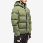 Moncler Grenoble Men's Adret Tech Matt Nylon in Dark Green