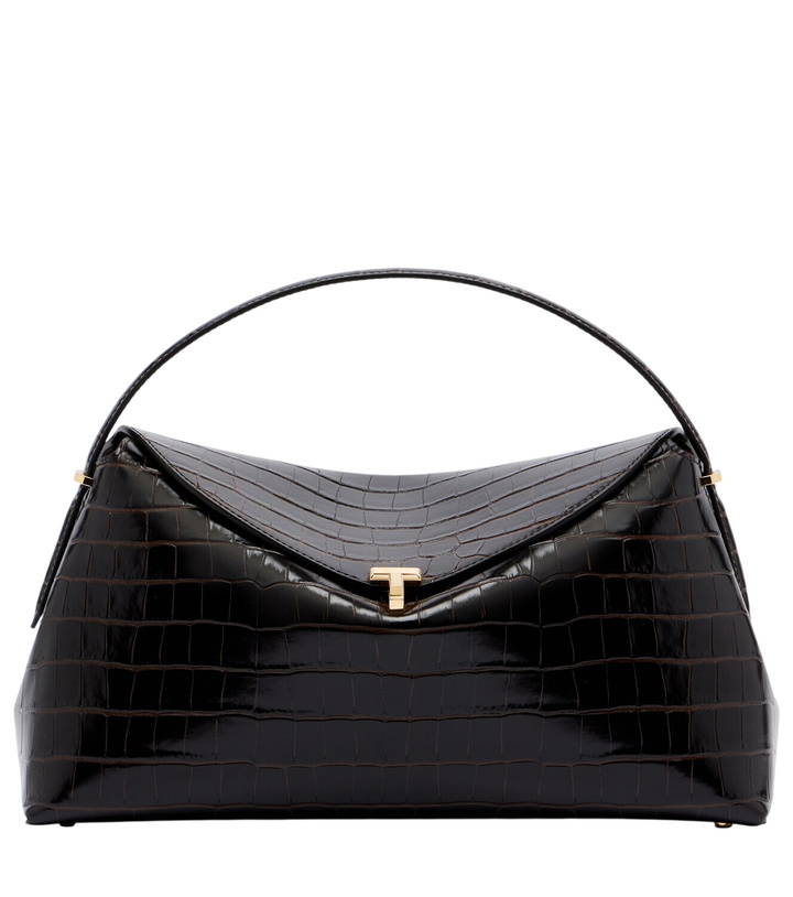 Photo: Toteme T-Lock croc-effect leather tote bag