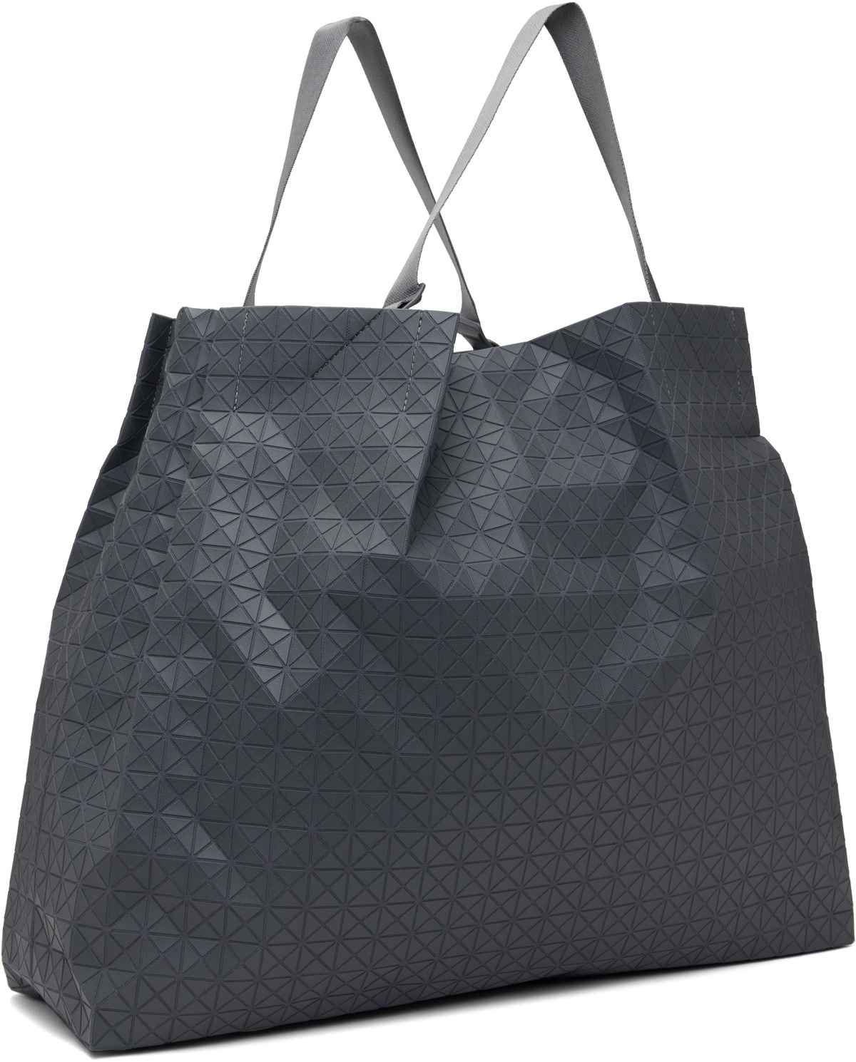 BAO BAO ISSEY MIYAKE Gray One-Tone Tote Bao Bao Issey Miyake