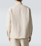 Saman Amel Linen overshirt