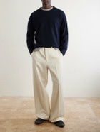 Maison Margiela - Knitted Wool Sweater - Blue