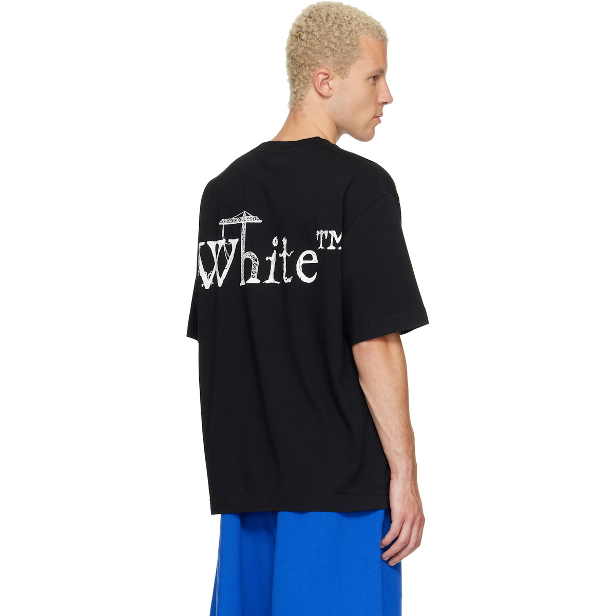 Off-White Black Shared Logo Skate T-shirt