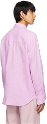 COMMAS Pink Dropped Shoulder Shirt