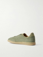 Paul Smith - Bailey Logo-Embossed Nubuck Sneakers - Green