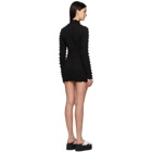 Marques Almeida Black Spiked Dress