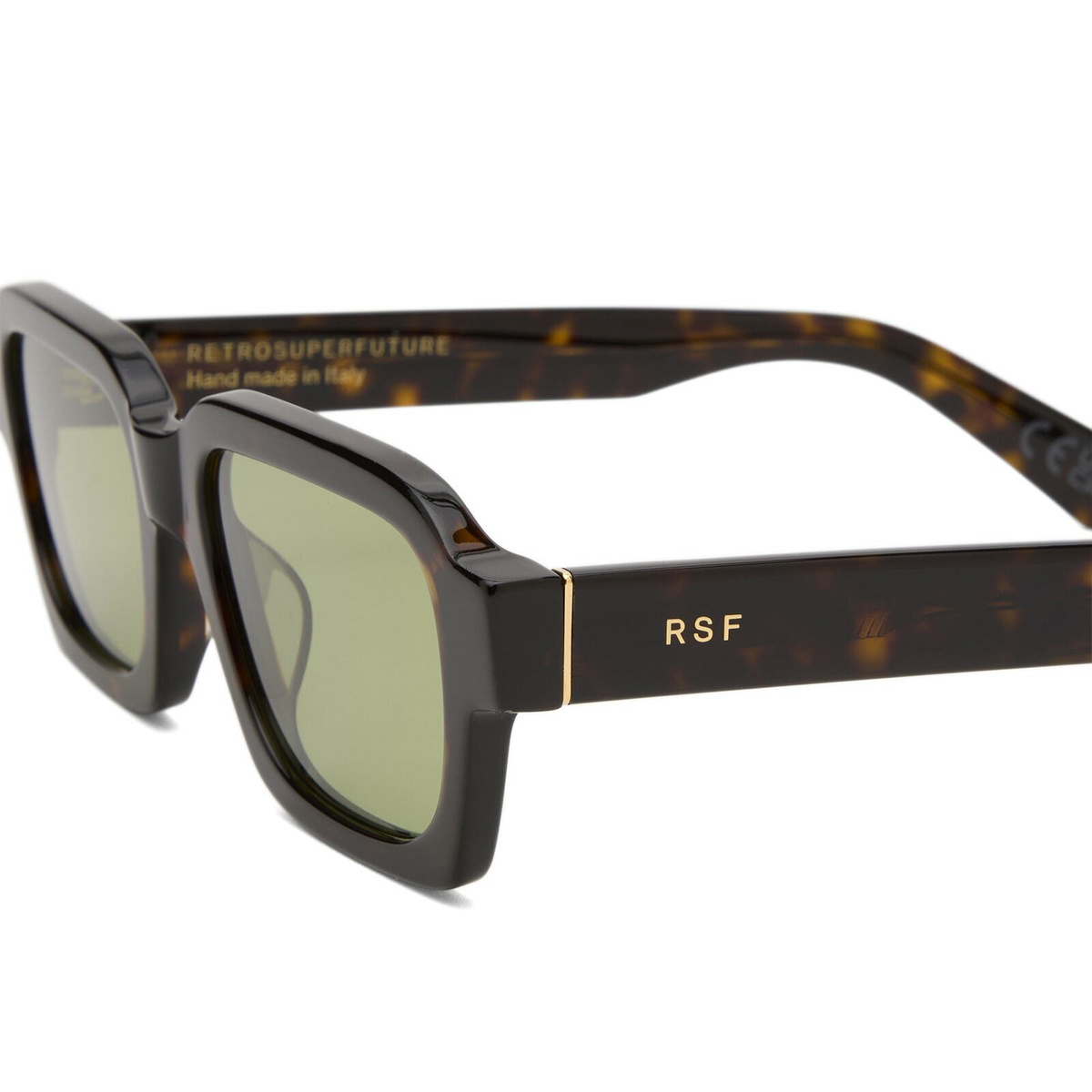 Retrosuperfuture Caro Sunglasses in Green 