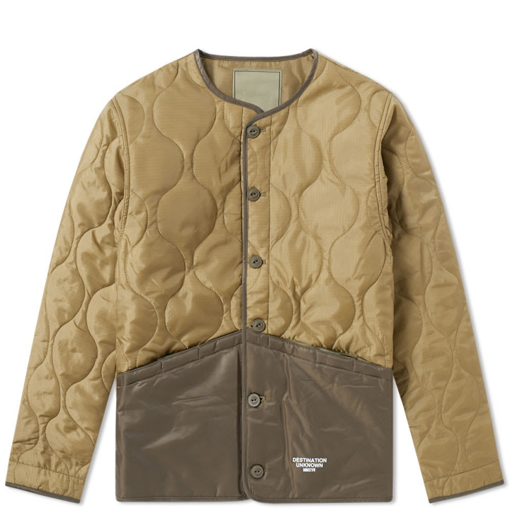 Photo: Liberaiders Coup Quilted Liner Jacket Green