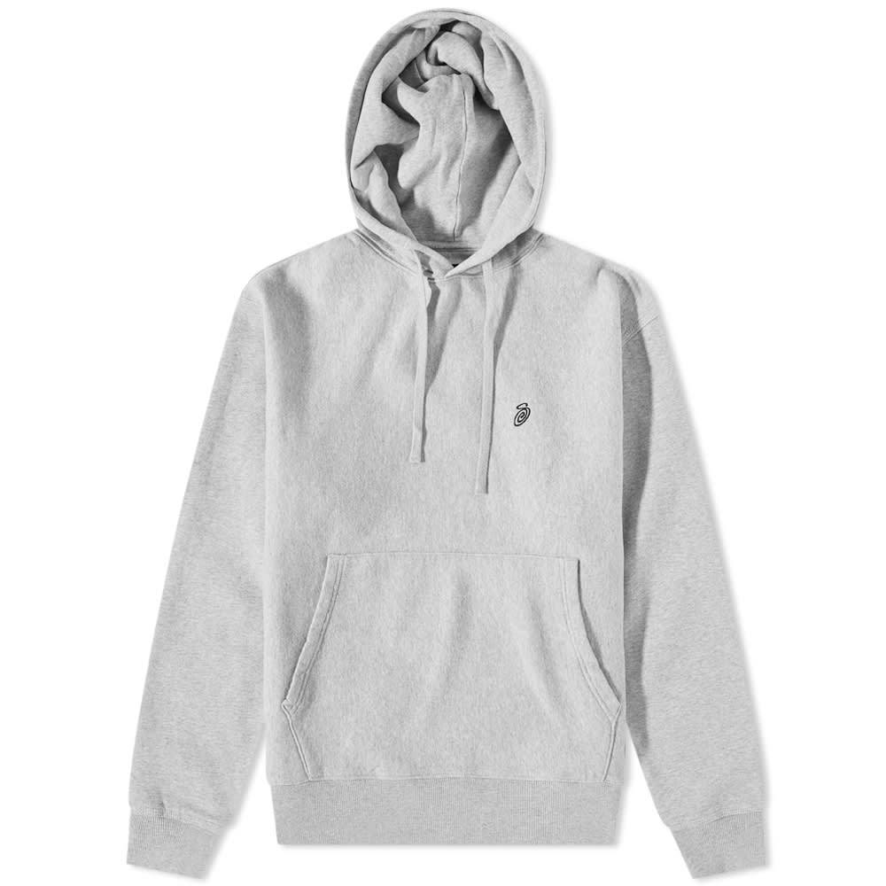 Stussy S Swirl Applique Hoody Stussy