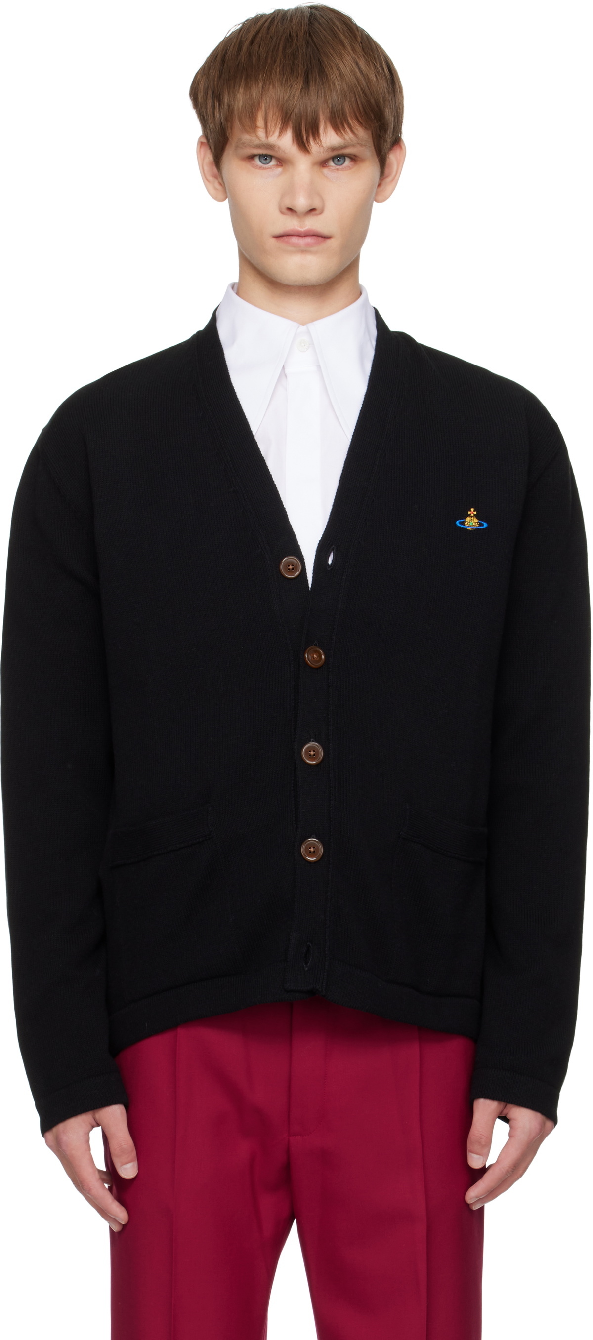 Vivienne Westwood Off-White Ripped Cardigan Vivienne Westwood