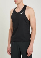 Nike Aeroswift Dri-fit Adv Perforated Running Tank Black