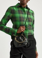 Loewe Flamenco Leather Clutch - Black - One Size