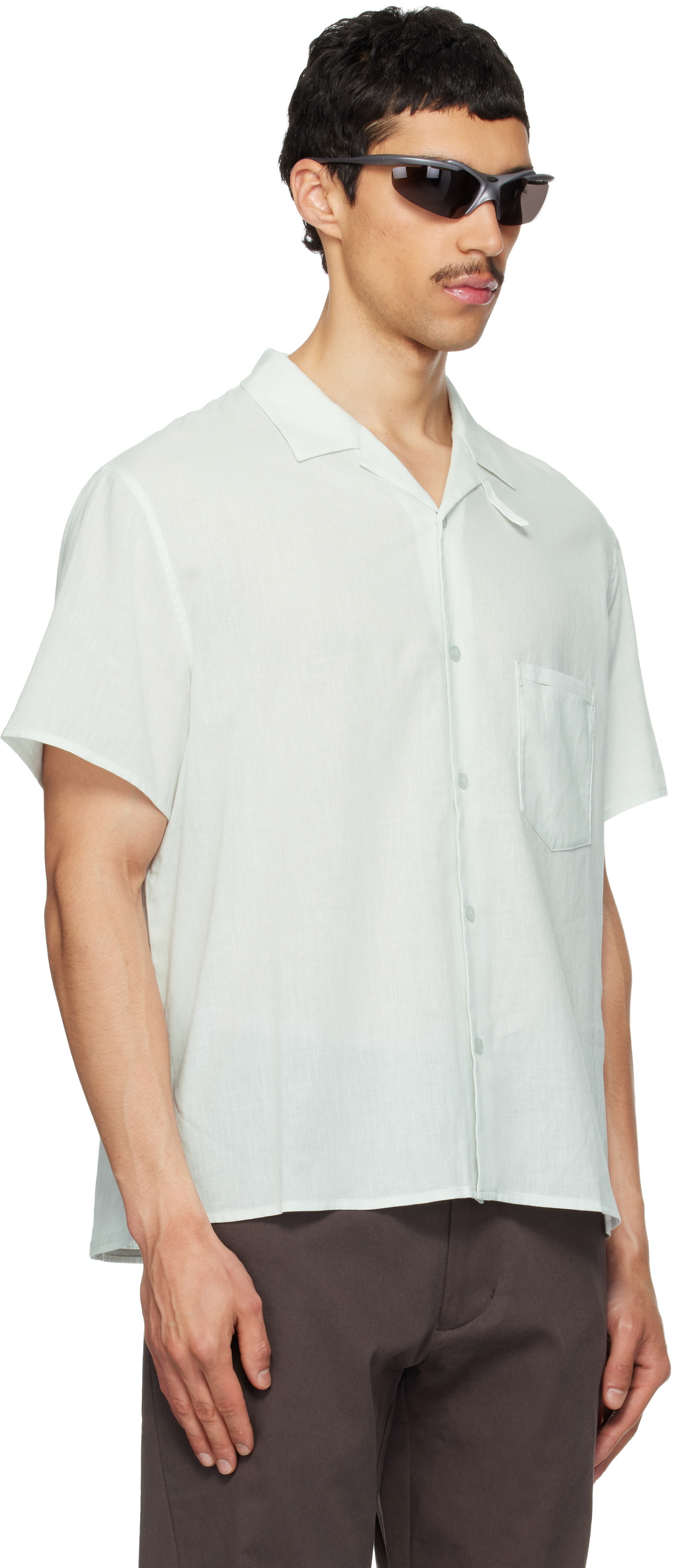 POST ARCHIVE FACTION (PAF) Blue Vacation Archive Shirt