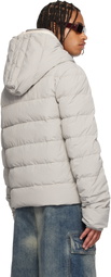 Rick Owens Off-White Concordians Quilted Down Jacket