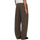 sacai Khaki Cotton Jersey Sweatpants