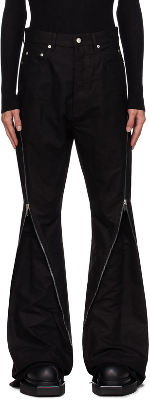 Photo: Rick Owens Black Bolan Banana Trousers