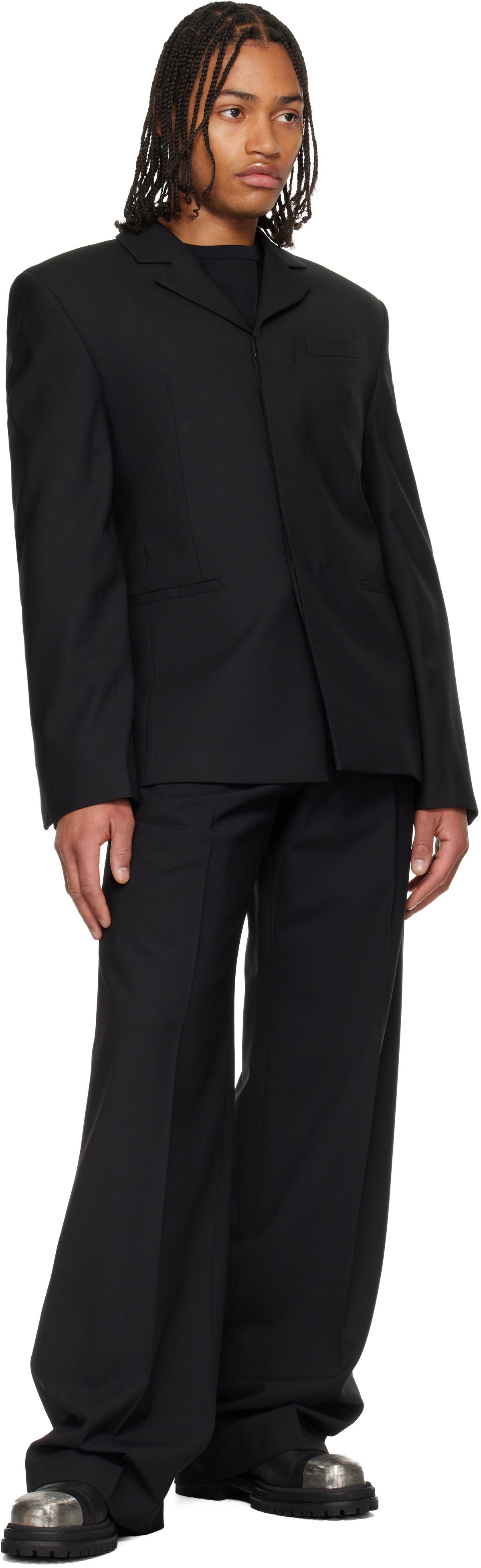 032c Black SB Suit Blazer