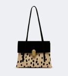 Khaite Soft Blake Small calf-hair and suede shoulder bag