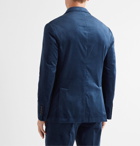 Brunello Cucinelli - Slim-Fit Unstructured Cotton-Corduroy Suit Jacket - Blue