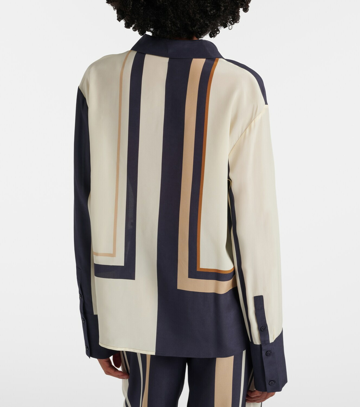 SIR Printed silk shirt