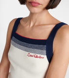 Valentino Chez Valentino virgin wool tank top
