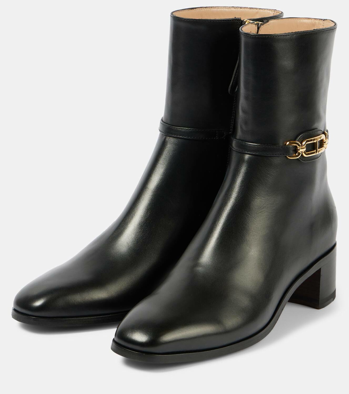 Tom Ford Whitney leather ankle boots