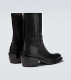 Dries Van Noten Leather ankle boots