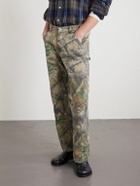 Cherry Los Angeles - Wide-Leg Cotton-Canvas Trousers - Brown