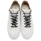 Maison Margiela White Paint Replica Sneakers