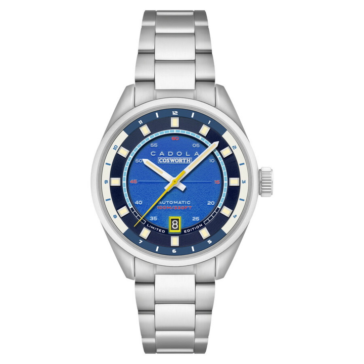 Photo: Cadola Dfv - Cosworth Automatic Blue Dial Mens Watch CD-1025-66