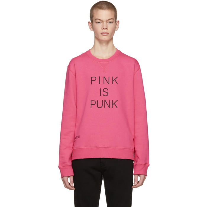 Photo: Valentino Pink Pink is Punk Sweatshirt