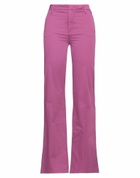 Manila Grace Womens Pants Mauve