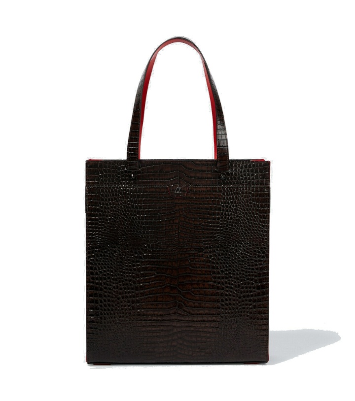 Photo: Christian Louboutin - Croc-effect leather tote