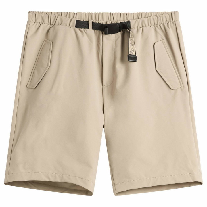 Photo: KA_YO_Prototype Men's Parachute Shorts in Plaza Taupe