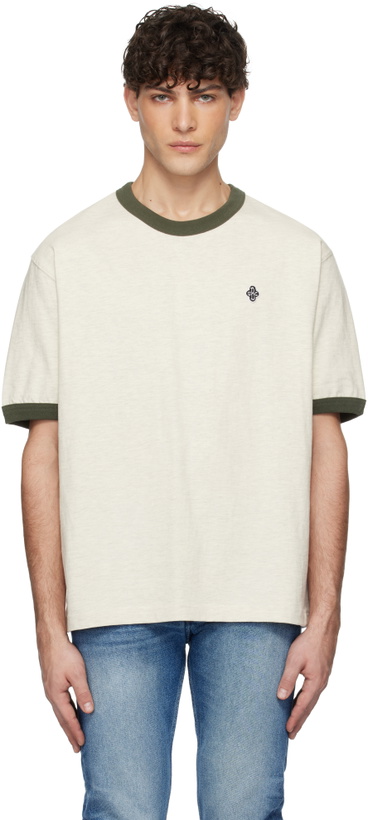 Photo: Uniform Bridge Off-White 'UBC' Ringer T-shirt
