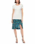 Majestic Filatures Womens T-shirt Ivory