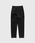 Officine Générale Hans Pgmt Dye Cotton Twill Black - Mens - Casual Pants