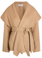 Gabriela Hearst Harris Belted Cashmere Jacket Camel