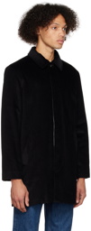 A.P.C. Black Mac Flynn Coat