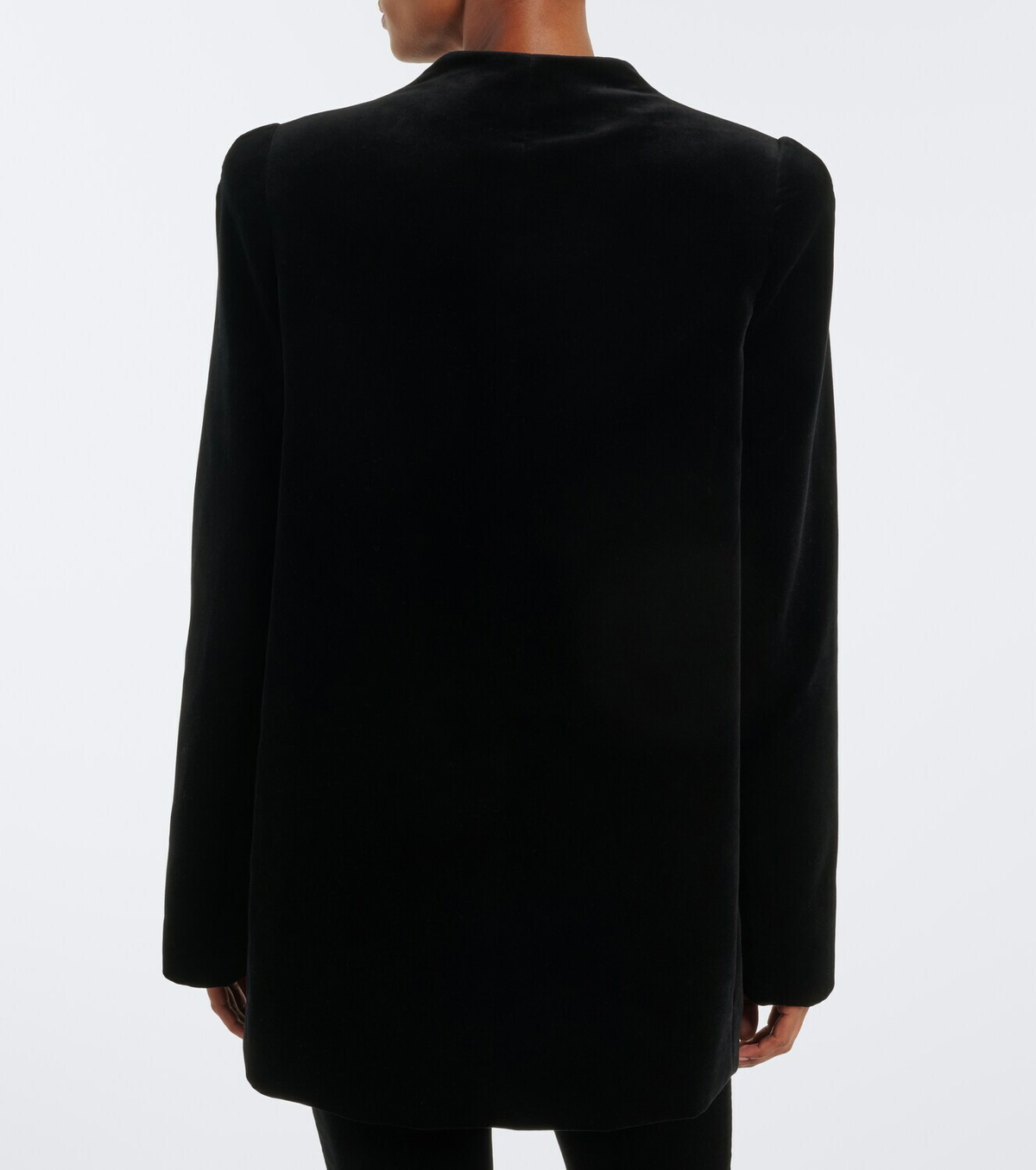 Khaite Sadie cotton velvet coat