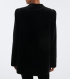 Khaite Sadie cotton velvet coat