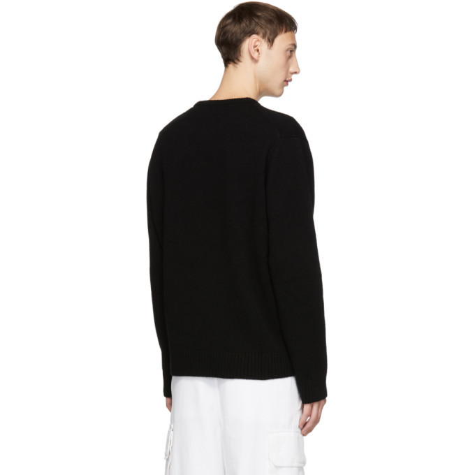 Adaptation Black Cashmere C.O.A. Crewneck Sweater