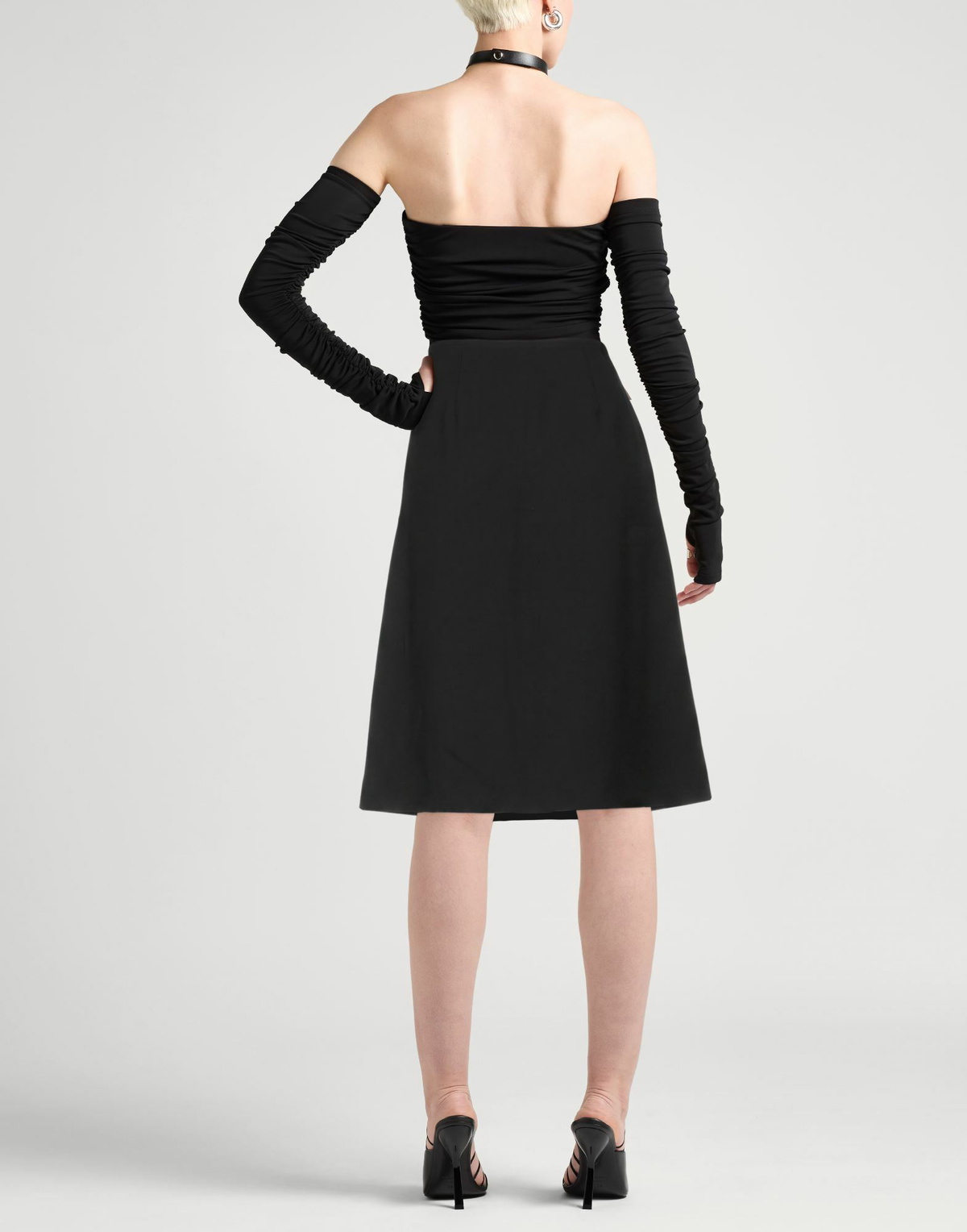 Petar Petrov Womens Midi skirt in Black