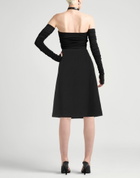Petar Petrov Womens Midi skirt in Black